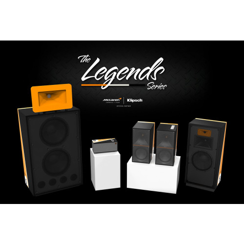 Nines, Forte, The One II, MCL-905 in McLaren colors - high sound quality Klipsch and McLaren