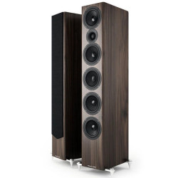 Acoustic Energy Floorstanding Speakers AE520 American Walnut Wood Veneer 