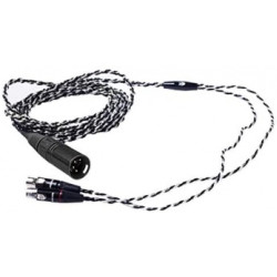 Audeze Black-Sliver headphone cable