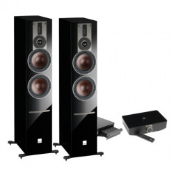 Dali Floorstanding speakers Rubicon 6 C Black (High Gloss)