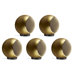 Elipson Round shape Hifi Speakers Planet M 5.0 Gold (set)
