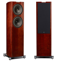 Fyne Audio Floorstanding Speakers F702 Piano Gloss Walnut (Pair)