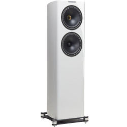 Fyne Audio Floorstanding Speakers F702 Piano Gloss White (Pair)