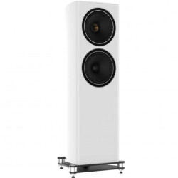 Fyne Audio Floorstanding Speakers F703 Piano Gloss White (Pair)