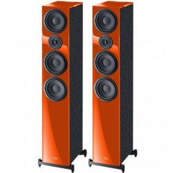 Heco floorstanding speakers Aurora 700 Sunrise orange