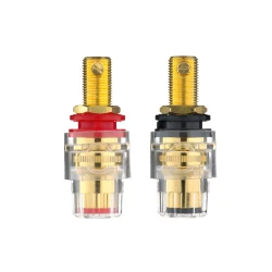 In-Akustik Audio Video banana plug BLACK (SURFACE)