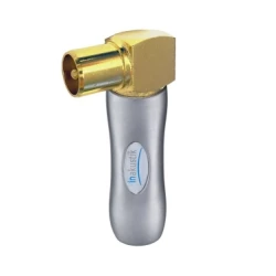 In-Akustik plug antenna 90° gold plated 7.0mm male