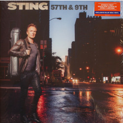 STING - 57TH and 9TH - BLUE VINYL (LP)