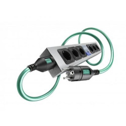 IsoTek EVO3 Polaris Power Filter (6-Way) Bundle with Initium C13 Power Cable