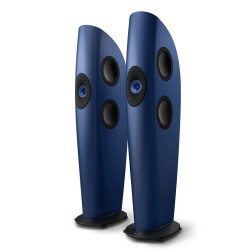 KEF Blade One Meta Floorstanding Speakers Frosted Blue