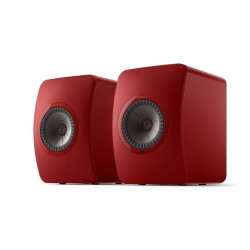 KEF LS50W MKII Special Edition Wireless Speakers (Pair), Crimson Red