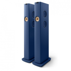 KEF LS60 Wireless Floorstanding Active Speakers, Royal Blue