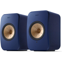 KEF LSX II Wireless Hifi Speaker System, Cobalt Blue