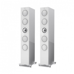 KEF R11 Floorstanding Speakers (Pair), Gloss White
