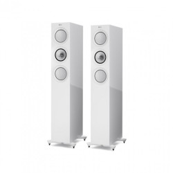 KEF R5 Floorstanding Speakers (Pair). White