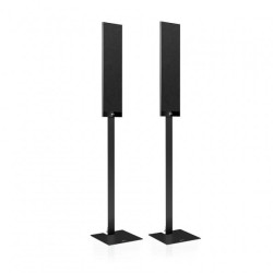 KEF T Stand Floorstands (Pair), Black