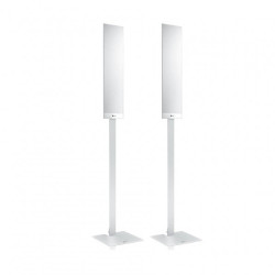 KEF T Stand Floorstands (Pair), Silver