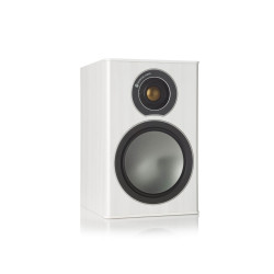 Monitor Audio BRONZE 1 Bookshelf Speakers (Pair), white