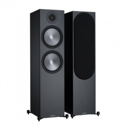 Monitor Audio Bronze 500 Floorstanding Speakers (Pair), Black