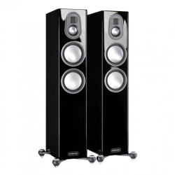 Monitor Audio Gold 200 5G Floorstanding Speakers (Pair), Gloss Black