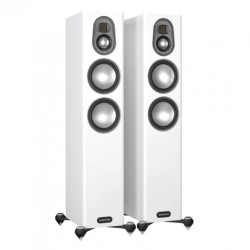 Monitor Audio Gold 200 5G Floorstanding Speakers (Pair), Satin White