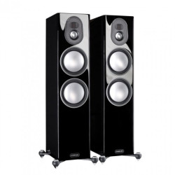 Monitor Audio Gold 300 5G Floorstanding Speakers (Pair), Gloss Black
