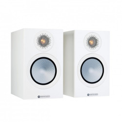 Monitor Audio Silver 50 7G Bookshelf Speakers (Pair), Satin White