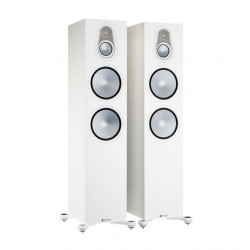 Monitor Audio Silver 500 7G Floorstanding Speaker (Pair), Satin White