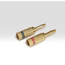 Norstone BANANA PLUGS GOLD SET OF 4