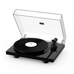 Pro-Ject Debut Carbon Evo Turntable (Cartridge Included), Gloss Black