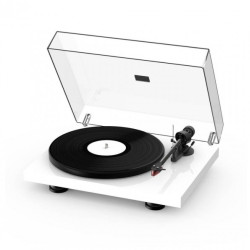 Pro-Ject Debut Carbon Evo Turntable (Cartridge Included), Gloss White