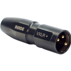 Rode VXLR+ 3.5mm TRS Female to XLR Male Adapter with Phantom Power Converter