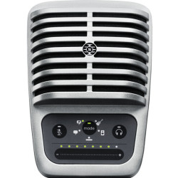 Shure MOTIV MV51 Large-Diaphragm Cardioid USB Microphone for Computers and iOS Devices (New Packaging, Silver)