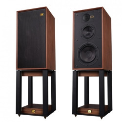 Wharfedale 2-Way Standmount Speaker Linton (With Stand) Walnut Veneer (pair)