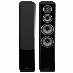 Wharfedale 3-Way Floorstand Speakers Diamond 11.4 Black Wood (pair)