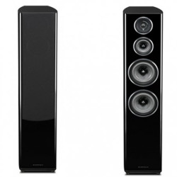 Wharfedale 3-Way Floorstand Speakers Diamond 11.5 Black Wood (pair)