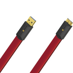 Wireworld Starlight 8 USB 3.0 A-Micro B Flat Cable 1.0m