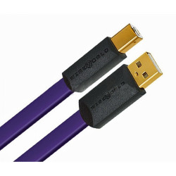 Wireworld Ultraviolet 8 USB 2.0 A-B Flat Cable 0.6m
