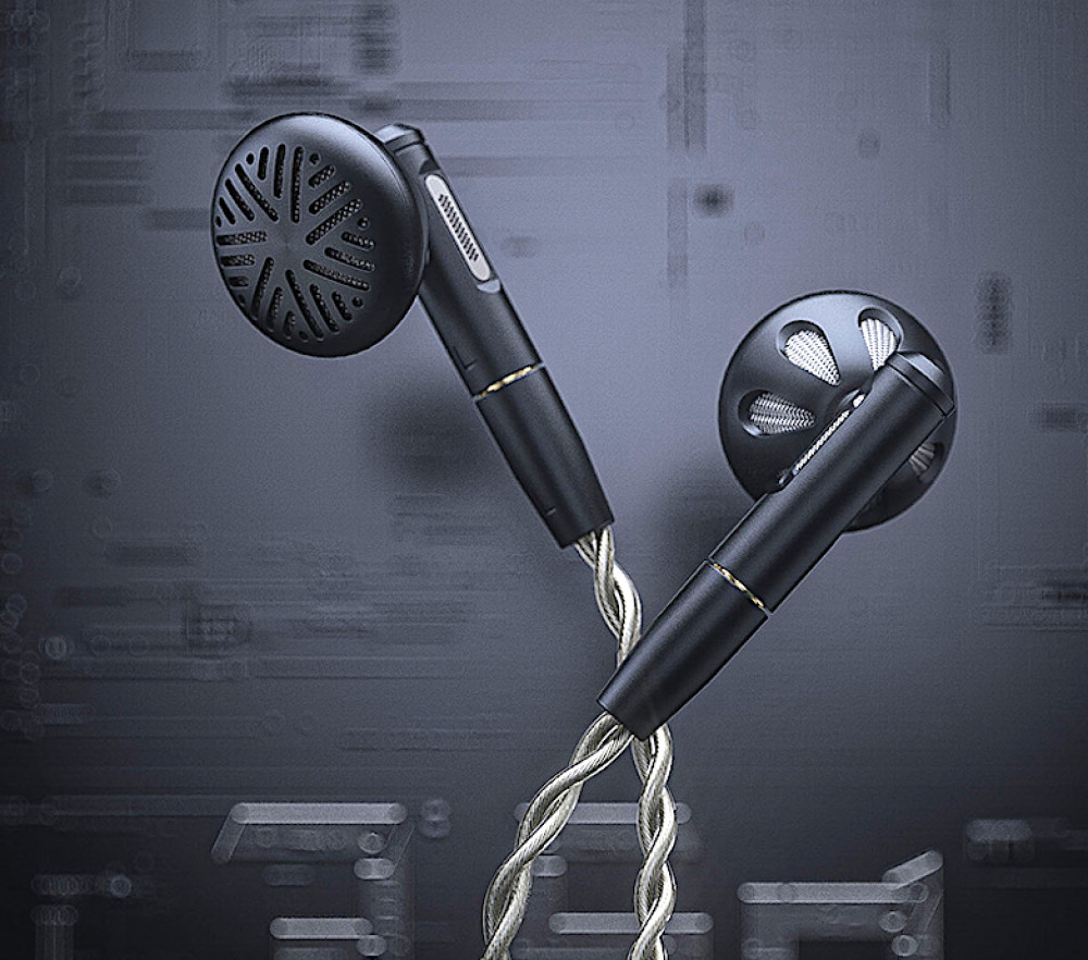 FF5 - detachable cable carbon-based dynamic driver earbuds